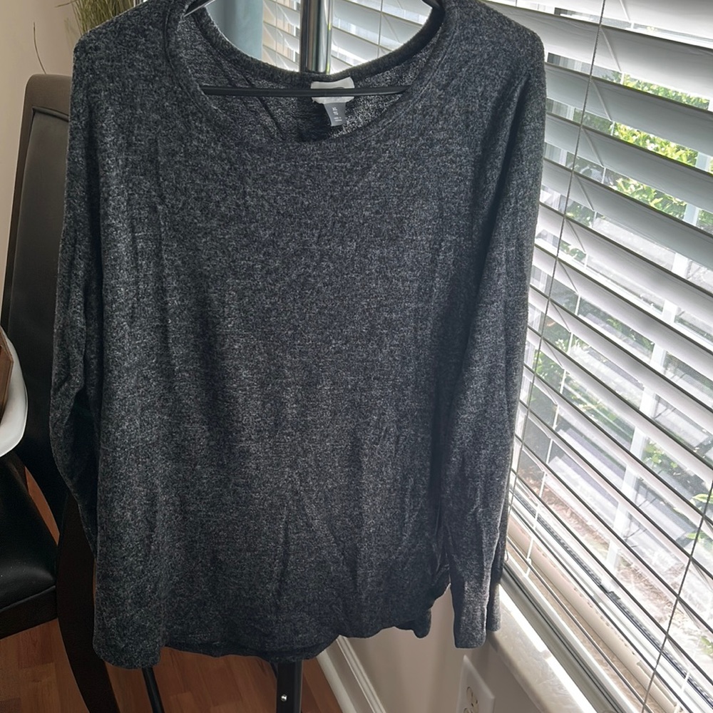 Gray sweater